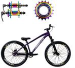 Bicicleta aro 26 Absolute Brutus 3 Roxo Single Cubo e Catraca de Rosca Camaleão Bicicleta aro 26 Absolute Brutus 3 Roxo Single Cubo e Catraca de Rosca Camaleão