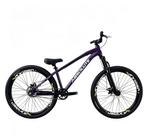 Bicicleta aro 26 Absolute Brutus Pro 3 Roxa Single Freio Hidráulico Vmaxx