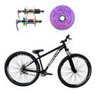 Bicicleta aro 26 Absolute Nero 5 Preto 1x8v Cassete e Cubo Cassete Camaleão Bicicleta aro 26 Absolute Nero 5 Preto 1x8v Cassete e Cubo Cassete Camaleão