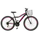 Bicicleta Aro 26 Alumínio Kls Sport Gold Freio V-Brake Mtb 21 Marchas Feminina Bicicleta Aro 26 Alumínio Kls Sport Gold Freio V-Brake Mtb 21 Marchas Feminina