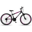 Bicicleta Aro 26 Axtek Sport Gold Rebaixado V-Brake Suspensão Mtb 21V Bicicleta Aro 26 Axtek Sport Gold Rebaixado V-Brake Suspensão Mtb 21V