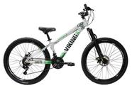 Bicicleta Aro 26 Bike Vikingx Freeride Tuff Freios A Disco