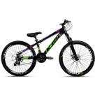 Bicicleta aro 26 Brabo Ksw Freeride grau Alumínio 21 Marchas Freios a disco