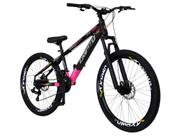 Bicicleta Aro 26 Cripto FreeRide 21 Marchas Freios a Disco
