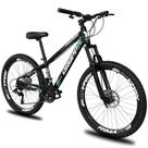 Bicicleta Aro 26 Dropp Freeride Alumínio 21m Freios A Disco Cãmbios Shimano - Preto e Azul
