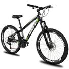 Bicicleta aro 26 Dropp Freeride grau Alumínio 21 Vel Marchas Câmbios Shimano Freios a disco Tipo Gios Viking Bicicleta aro 26 Dropp Freeride grau Alumínio 21 Vel Marchas Câmbios Shimano Freios a disco Tipo Gios Viking