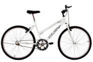 Bicicleta Aro 26 Feminina Adulto Sem Marcha Branca