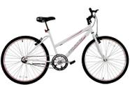 Bicicleta Aro 26 Feminina Dalannio Bike Dalia Sem Marcha Branca Bicicleta Aro 26 Feminina Dalannio Bike Dalia Sem Marcha Branca