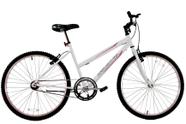 Bicicleta Aro 26 Feminina Dalannio Bike Dalia Sem Marcha Branca Bicicleta Aro 26 Feminina Dalannio Bike Dalia Sem Marcha Branca
