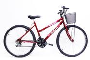 Bicicleta Aro 26 Feminina De Passeio 18 Marchas