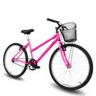 Bicicleta Aro 26 Feminina Sem Marcha Com Cesta Mono Saidx Beauty Bicicleta Aro 26 Feminina Sem Marcha Com Cesta Mono Saidx Beauty