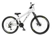 Bicicleta Aro 26 Freeride Gta Rebel Branco 21v Câmbios Importado Bicicleta Aro 26 Freeride Gta Rebel Branco 21v Câmbios Importado