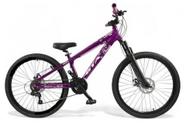 Bicicleta Aro 26 Freeride Gta Roxa 21v Câmbios Importados Aro Aero