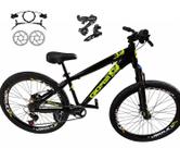 Bicicleta Aro 26 GIOS 4Trix Câmbios Shimano 21v Freio a Disco Hidráulico Freeride Downhill Aro Vmaxx DH Pneu Flame Bicicleta Aro 26 GIOS 4Trix Câmbios Shimano 21v Freio a Disco Hidráulico Freeride Downhill Aro Vmaxx DH Pneu Flame