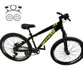 Bicicleta Aro 26 GIOS 4Trix Freio a Disco Hidráulico 21v Freeride Downhill Rodas Vmaxx Garfo Suspensão Pneu Flame Bicicleta Aro 26 GIOS 4Trix Freio a Disco Hidráulico 21v Freeride Downhill Rodas Vmaxx Garfo Suspensão Pneu Flame