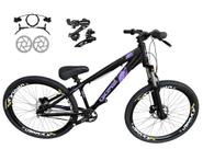 Bicicleta Aro 26 GIOS Frx-Evo Câmbios Shimano 21v Freio a Disco Hidráulico Freeride Downhill Aro Vmaxx DH Pneu Flame Bicicleta Aro 26 GIOS Frx-Evo Câmbios Shimano 21v Freio a Disco Hidráulico Freeride Downhill Aro Vmaxx DH Pneu Flame