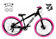 Bicicleta Aro 26 GIOS Frx-Evo Câmbios Shimano Freio a Disco Hidráulico Aro Vmaxx 21v Downhill Freeride Pneu Flame Bicicleta Aro 26 GIOS Frx-Evo Câmbios Shimano Freio a Disco Hidráulico Aro Vmaxx 21v Downhill Freeride Pneu Flame