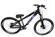 Bicicleta Aro 26 GIOS Frx-Evo Freeride Downhill 21v Aro Vmaxx DH Freio a Disco Garfo Suspensão Pneu Flame