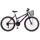 Bicicleta Aro 26 Kls Sport Gold Freio V-Brake Mtb 21 Marchas Feminina Bicicleta Aro 26 Kls Sport Gold Freio V-Brake Mtb 21 Marchas Feminina