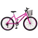 Bicicleta Aro 26 Kls Sport Gold V-Brake Mono 7V Feminina