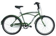 Bicicleta Aro 26 Masculina Beach Retrô Vintage Verde Bicicleta Aro 26 Masculina Beach Retrô Vintage Verde