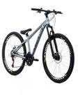 Bicicleta Aro 26 Nero 5 Do Grau Freeride Absolute 21v Cinza Bicicleta Aro 26 Nero 5 Do Grau Freeride Absolute 21v Cinza