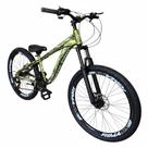 Bicicleta Aro 26 PRO-X Rustic PRO Freeride Aro Vmaxx 21v Freio a Disco Pneu Preto Flame