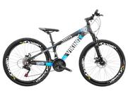 Bicicleta Aro 26 Viking TuffX25 Freeride Freio a Disco 21V