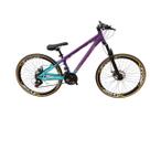 Bicicleta Aro 26 Vikingx Tuff 44 21v Cambio Importado Quadro Aluminio Mtb Freeride Suspensão Dianteira
