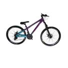 Bicicleta Aro 26 Vikingx Tuff 44 Aluminio 21v Freio Hidraulico Mtb Freeride Suspensão Dianteira