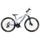 Bicicleta Aro 26 Vikingx Tuff x25 Vmaxx 21v Shimano Freios a Disco Com Suspensão