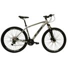 Bicicleta Aro 29 24v K7 Freio Hidráulico Prata Tam. 19 Bicicleta Aro 29 24v K7 Freio Hidráulico Prata Tam. 19