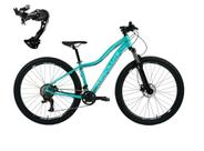 Bicicleta Aro 29 Absolute Feminina 2x9 Alumínio Câmbio Traseiro Shimano Alívio Garfo com Trava - Verde