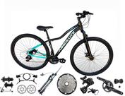 Bicicleta Aro 29 Absolute Hera 12v Garfo Trava no Guidão Hollowtech K7 Freios a Disco Hidráulico MTB Alumínio