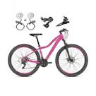 Bicicleta Aro 29 Absolute Hera Feminina 24v Câmbios Shimano Freios Hidráulicos Garfo Suspensão - Rosa Bicicleta Aro 29 Absolute Hera Feminina 24v Câmbios Shimano Freios Hidráulicos Garfo Suspensão - Rosa