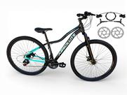 Bicicleta Aro 29 Absolute Hera Feminina 24v Freios a Disco Hidráulicos Garfo Suspensão Bicicleta Aro 29 Absolute Hera Feminina 24v Freios a Disco Hidráulicos Garfo Suspensão