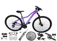 Bicicleta Aro 29 Absolute Hera Garfo Trava no Guidão 12v Hollowtech K7 Freios a Disco Hidráulico MTB Alumínio