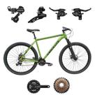 Bicicleta Aro 29 Absolute Nero 24 Velocidades Alumínio MTB Disco Mecânico Cubo K7 SHIMANO