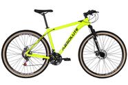 Bicicleta Aro 29 Absolute Nero 4 Alumínio Cabeamento Interno 24v Freio a Disco Garfo Suspensão Pneu Faixa Bege - Amarelo Bicicleta Aro 29 Absolute Nero 4 Alumínio Cabeamento Interno 24v Freio a Disco Garfo Suspensão Pneu Faixa Bege - Amarelo