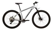 Bicicleta Aro 29 Absolute Nero 5 12v Garfo Trava no Guidão Freios Hidráulicos - Cinza
