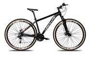 Bicicleta Aro 29 Absolute Nero 5 24v Freio A Disco Suspensão Mountain Bike Alumínio Pneu Faixa - Preto