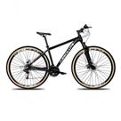 Bicicleta Aro 29 Absolute Nero 5 24v Freio A Disco Suspensão Mountain Bike Alumínio Pneu Faixa - Preto