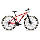 Bicicleta Aro 29 Absolute Nero 5 24v Freio A Disco Suspensão Mountain Bike Alumínio Pneu Faixa - Vermelho Tam.21 Bicicleta Aro 29 Absolute Nero 5 24v Freio A Disco Suspensão Mountain Bike Alumínio Pneu Faixa - Vermelho Tam.21