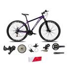 Bicicleta Aro 29 Absolute Nero 5 2x9 Freios Hidráulicos Garfo Com Trava 18v Alumínio