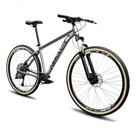 Bicicleta Aro 29 Absolute Nero 5 Aluminio 12v Garfo C/trava K7 Freios Hidráulicos Kit 1x12 Pneu C/faixa - Cinza Bicicleta Aro 29 Absolute Nero 5 Aluminio 12v Garfo C/trava K7 Freios Hidráulicos Kit 1x12 Pneu C/faixa - Cinza