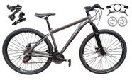 Bicicleta Aro 29 Absolute Nero 5 Alumínio 21v Câmbios Shimano Freio a Disco Hidráulico Mountain Bike