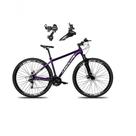 Bicicleta Aro 29 Absolute Nero 5 Alumínio 21v Câmbios Shimano Freio A Disco - Roxo