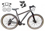 Bicicleta Aro 29 Absolute Nero 5 Alumínio 24v Câmbios Shimano Freio a Disco Hidráulico Mountain Bike