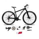 Bicicleta Aro 29 Absolute Nero 5 Alumínio 2x9 18v K7 Freios Hidráulicos Garfo Com Trava - Preto