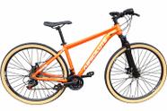 Bicicleta Aro 29 Absolute Nero 5 Alumínio MTB 27v K7 Freio a Disco Garfo Suspensão 27v Pneu com Faixa